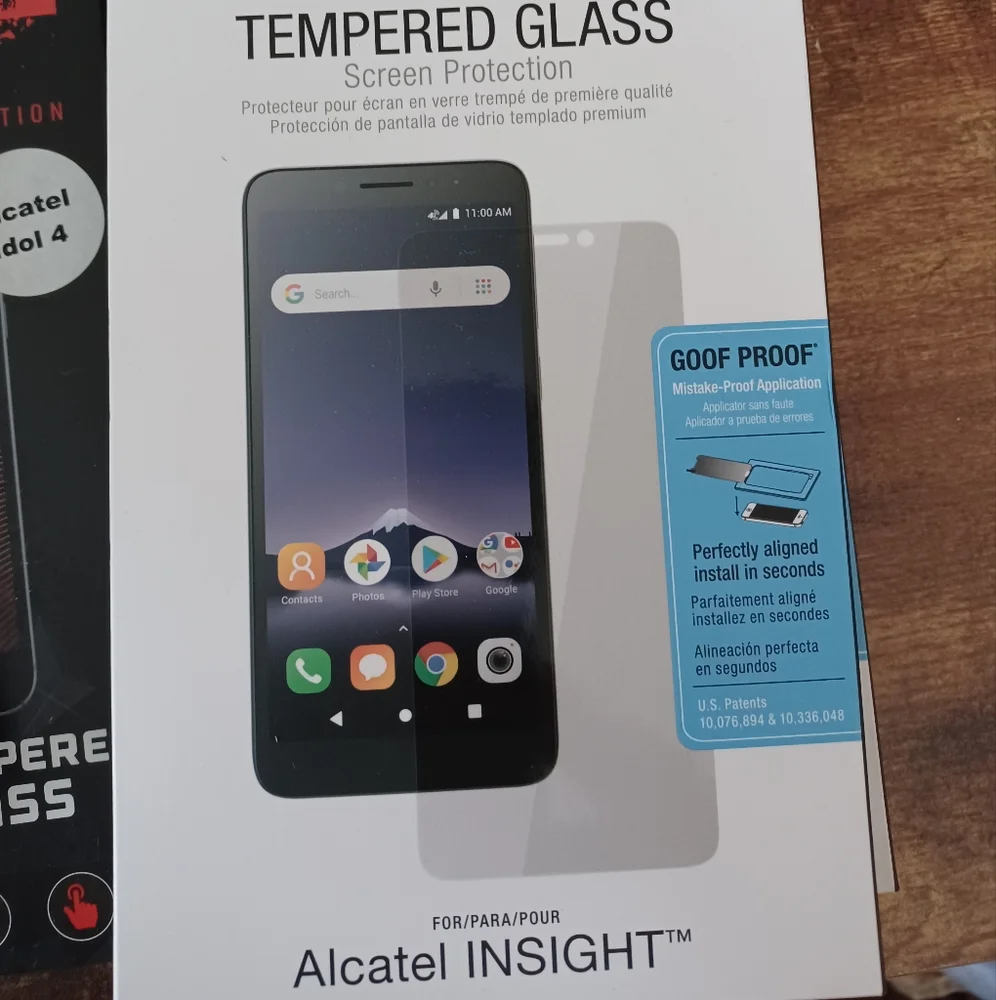 Alcatel INSIGHT premium tempered glass screen protector